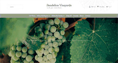 Desktop Screenshot of dandelionvineyards.com.au